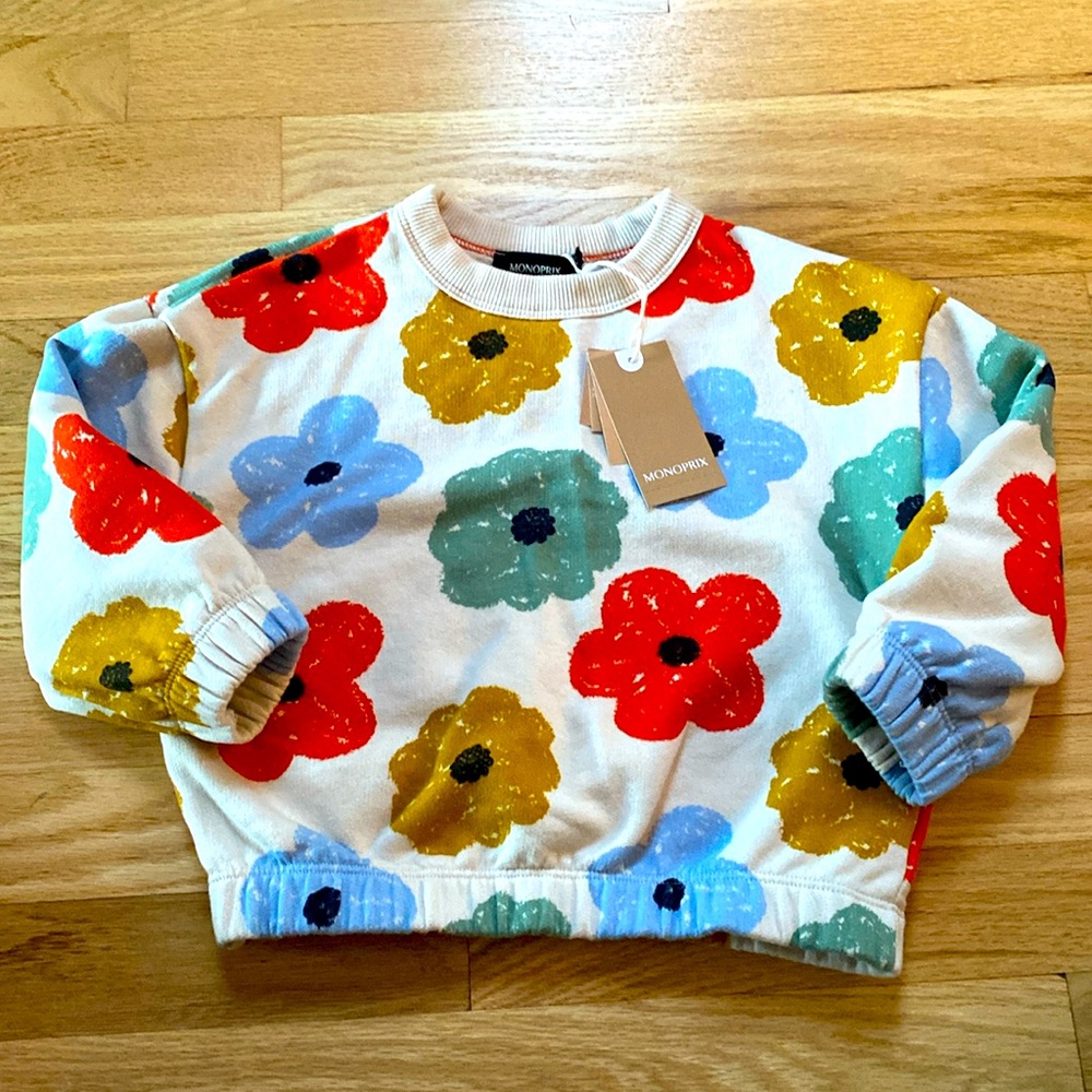 Monoprix Paris girls sweatshirt